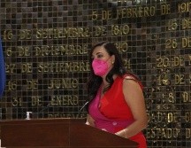 La diputada Sofía Berenice García Mosqueda recordó que tan sólo en 2020 se registraron caso 12 mil denuncias por violencia familiar. EL INFORMADOR