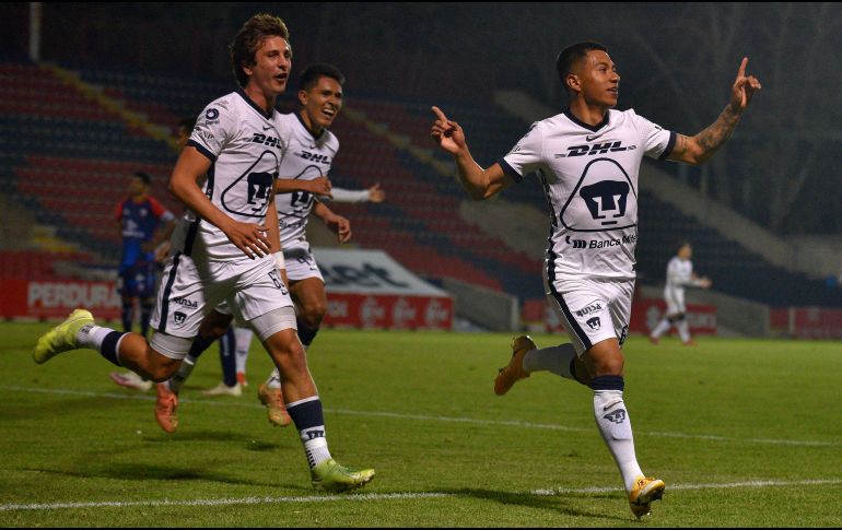 Omar Islas le dio la victoria a los felinos. IMAGO7/S. Bautista