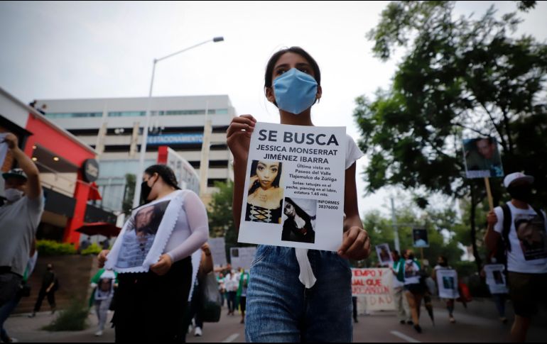 Previo a su aprovación, los legisladores tuvieron más de 20 sesiones con familiares de desaparecidos. EL INFORMADOR/F. Atilano