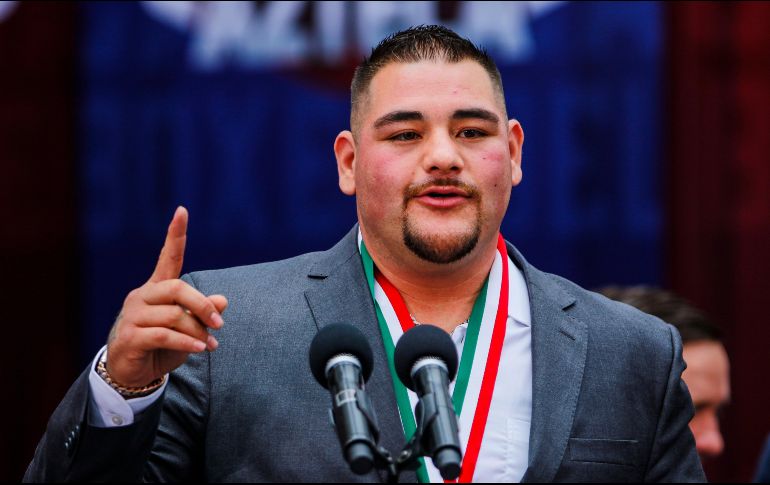 Andy Ruiz presumió en redes sociales su increíble transformación, bajo los duros entrenamientos de Eddy Reynoso en San Diego. Imago7 / ARCHIVO