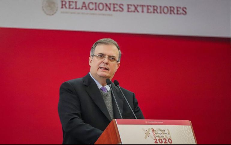 Ebrard propuso que el Plan de Desarrollo Integral se tome en cuenta en los distintos mecanismos de cooperación para la región. NTX/ARCHIVO