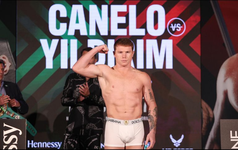 Falta muy poco para que Saúl “Canelo” Álvarez se suba al ring a pelear contra el Turco Avni Yildirim. Imago7 / M. Pizano