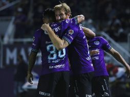 Fernando Aristeguieta anotó el primer gol de Mazatlán al minuto 17. IMAGO7/P. Guevara