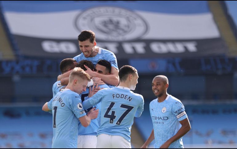 Desde su empate 1-1 en la visita que les hizo el West Bromwich el pasado 15 de diciembre, los Citizens cuentan todos sus partidos por victorias. AP / C. Brunskill