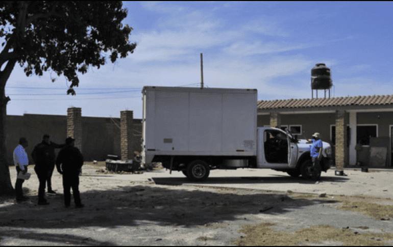 Este viernes se llevó a cabo el cateo en el domicilio ubicado en la calle Llano Blanco, de la colonia La Loma. ESPECIAL/ Fiscalía de Jalisco