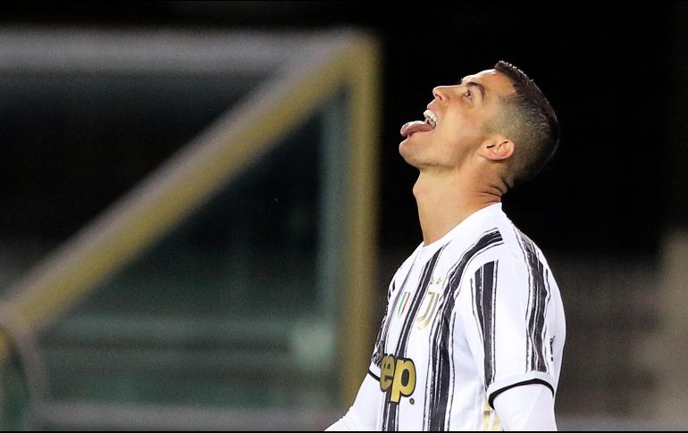 El gol de Cristiano Ronaldo llegó en el inicio de la segunda mitad, en el minuto 49. AP / P. Garbuio