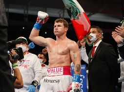 Canelo sumó un nuevo triunfo a su carrera. AFP / MATCHROOM / M. FARSI