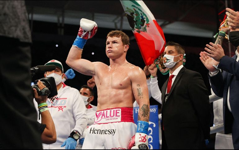 Canelo sumó un nuevo triunfo a su carrera. AFP / MATCHROOM / M. FARSI