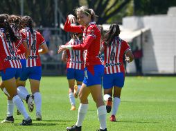 Con su triplete ante León, Alicia Cervantes se coloca en siete goles en su cuenta particular y acecha el primer lugar el cual le pertenece a Alison González. Imago7 / S. Bautista