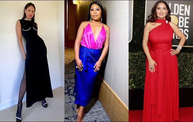 Las actrices mexicanas tuvieron una participación en los Globos de Oro 2021. ESPECIAL