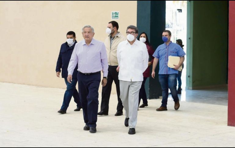 GIRA. López Obrador hizo el anuncio durante una visita a Zacatecas.  ESPECIAL