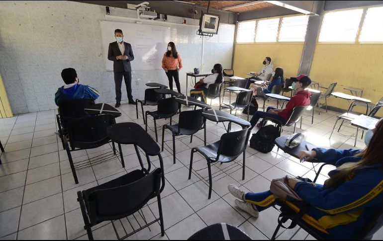 Este lunes se dio inicio a los Grupos de Seguimiento Académico, donde habrá actividades presenciales para hacer diagnóstico y retroalimentación. ESPECIAL / SEJ