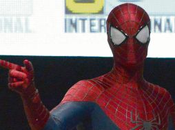 PLATAFORMA. La promoción de distintas películas de súper héroes se realizaba en la Comic-Con. AP