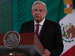 AMLO informó que en la reunión virtual le comentó a Biden sobre su programa de crear cortinas de desarrollo en el sur de México. SUN / B. Fregoso