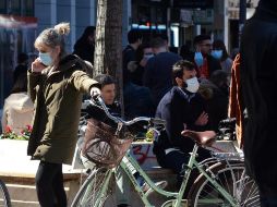 Grecia, de 11 millones de habitantes, ha registrado cerca de 200 mil infecciones y seis mil 600 decesos por el nuevo coronavirus. EFE/A. Domalis