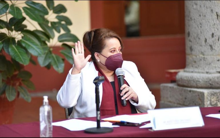 María Esther López Chávez, presidenta de la Comisión de Responsabilidades. ESPECIAL / Congreso Estatal