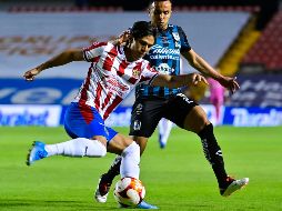 Le cuesta a los tapatíos generar peligro y JJ Macías aparece muy solo en ataque. Imago7/S. Miranda