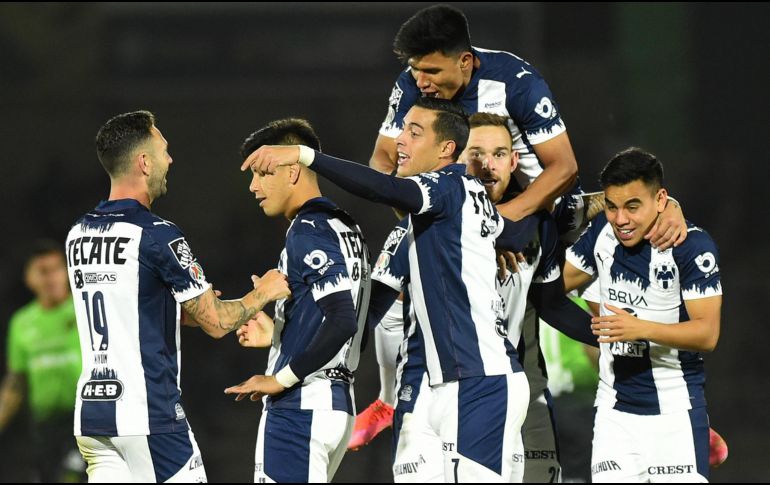 ESCALAN. Los Rayados se valieron de goles para subir al cuarto lugar de la tabla. IMAGO7