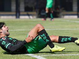 Las cámaras capturaron el pie izquierdo de Ruiz volteado, mientras intentó pedir ayuda médica. Imago7 / R. Vadillo