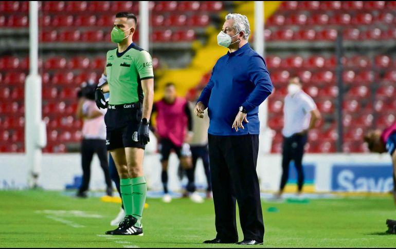 El timonel del Guadalajara no ha encontrado la fórmula para que su equipo funcione de mejor forma. IMAGO7