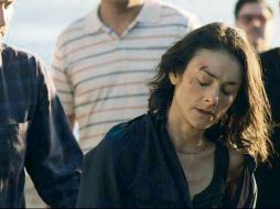 Sophie Alexander-Katz. La actriz se ve en una de las escenas de la cinta “Los días más oscuros de nosotras”. ESPECIAL