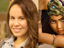 Alina Zepeda es artista de iluminación en “Raya y el último dragón”. ESPECIAL