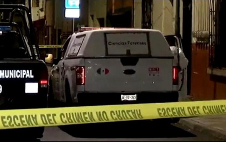 Personal forense recabó indicios y trasladó los cuerpos al anfiteatro de la ciudad. ESPECIAL