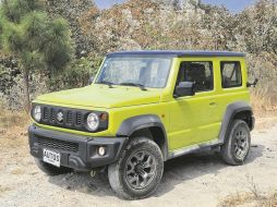 El Jimny está pensado para recorrer cualquier camino, en ciudad se mueve bien a pesar de las calles mayormente en mal estado, pero en terracería está su hábitat. EL INFORMADOR/M. Castillo