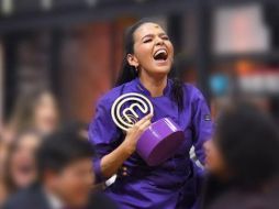 Originaria de Guasave, Sinaloa, Adriana derrotó a Erubiel e Itzel, y no pudo contener gritos y saltos de euforia, de emoción. INSTAGRAM / @masterchefmx