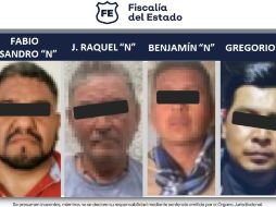 Los sospechosos habrían participado en la desaparición de tres personas registrada en septiembre de 2020 en un rancho situado en San Juan de los Lirios. ESPECIAL/Fiscalía de Jalisco