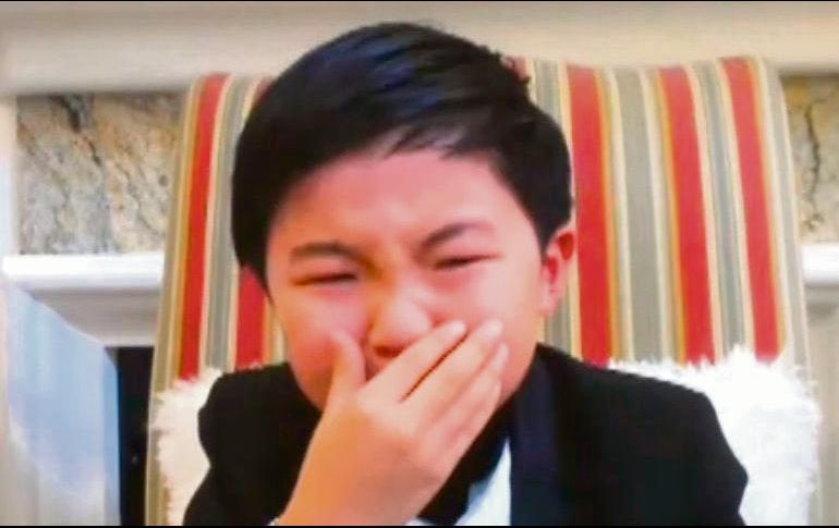 ALAN KIM. El ganador a Mejor actor joven no pudo evitar derramar unas lágrimas. ESPECIAL