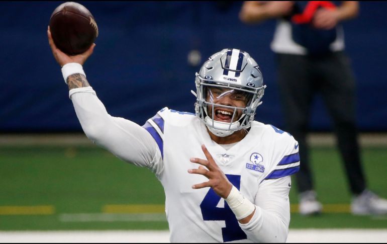 A sus 27 años de edad, Dak Prescott tiene un registro de 42 victorias y 27 derrotas. AP / ARCHIVO