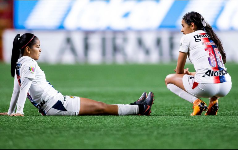 Con esta derrota, Chivas Femenil desaprovechó la oportunidad de alcanzar a las campeonas Tigres en el liderato general. Imago7 / A. Gutiérrez