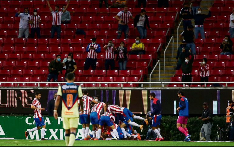 POCO AFORO. La Mesa de Salud sólo aprobó el 25% de la entrada para el duelo ante el América. IMAGO7