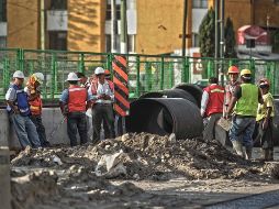 El sistema “acuaférico”, que se construye desde hace dos años, permitirá mejorar la distribución del agua en la Zona Metropolitana de Guadalajara. EL INFORMADOR/Archivo