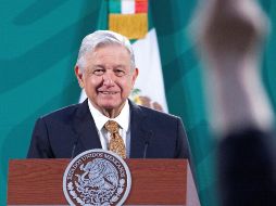 López Obrador dijo que si arriba hay corrupción, pues no se puede resolver nunca el problema. EFE / Presidencia de México