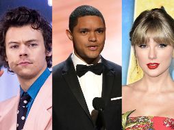 Harry Styles, Trevor Noah y Taylor Swift forman parte del espectáculo de los Grammy en la edición de este año. ESPECIAL / AP / AP / AFP