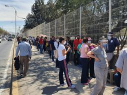 La jornada de vacunación en Tlaquepaque tuvo mucha demanda y retos en su organización. EL INFORMADOR / ARCHIVO