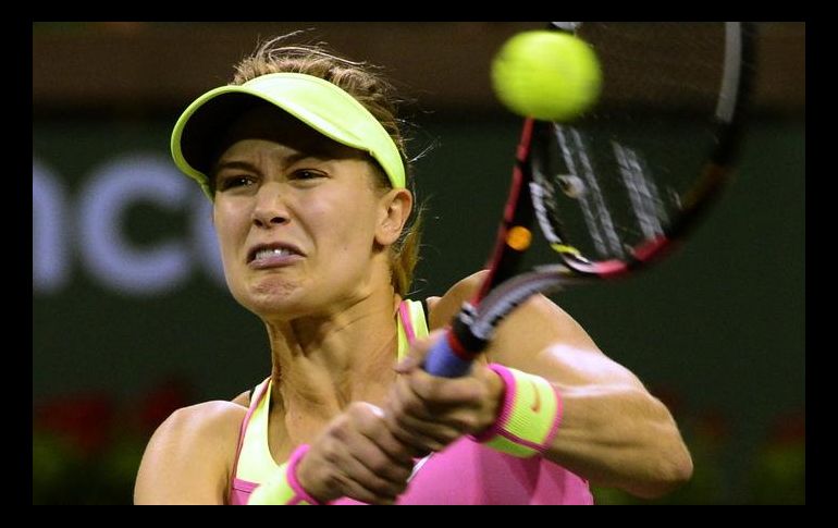 Bouchard se impuso en sets corridos 6-4 y 6-3 a Caty McNally en los cuartos de final. EFE/ARCHIVO
