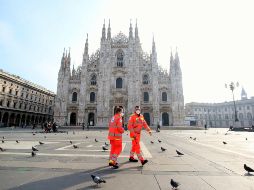 Del 3 al 5 de abril, todo el país pasará a considerarse ''zona roja'', aunque se podrá visitar a parientes dentro de la región y acudir a otras residencias, una vez al día y sólo dos personas. EFE / P. Salmoirago