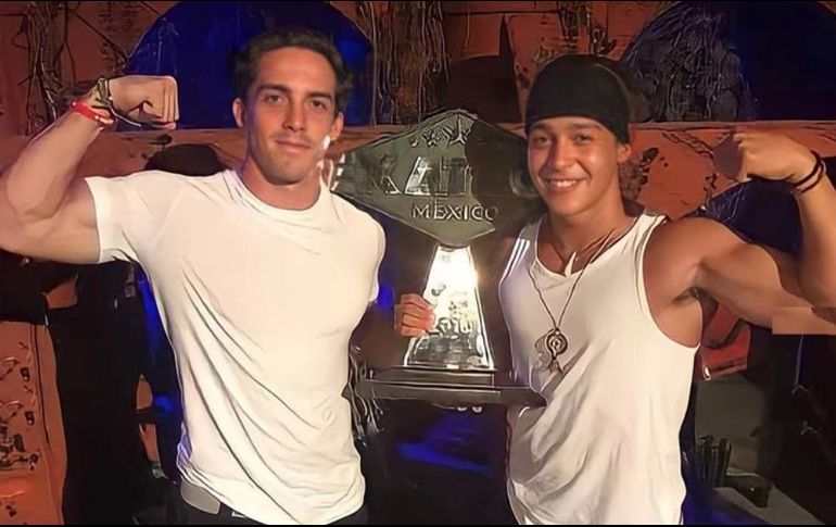 Ernesto y Ariesteo compitieron en equipos diferentes en esta cuarta temporada de “Exatlón México”. INSTAGRAM / @ernest.cazares