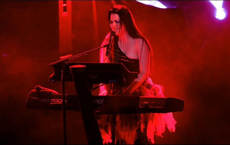 Amy Lee explicó que para Evanescence es complejo decidir en qué momento la banda podrá retomar sus giras internacional. EL INFORMADOR / ARCHIVO