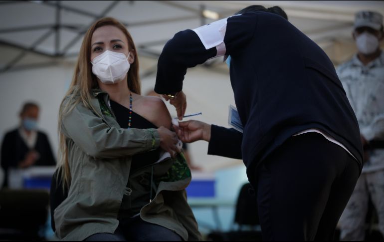 El gobernador de Jalisco también consideró un error que la Federación no ha mandado vacunas a Guadalajara y Zapopan, los municipios más afectados por la pandemia. EL INFORMADOR/F. Atilano