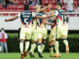 Las Chivas simplemente fueron borradas del campo por el América. Imago7 / L. Barba