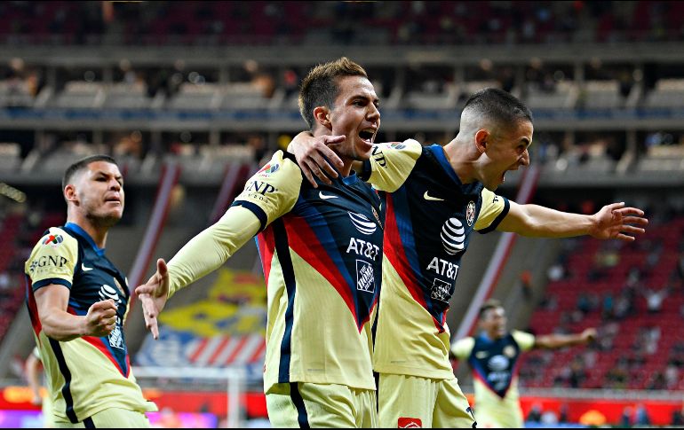 Las águilas aprovecharon sus ventajas ante Chivas. Imago7/ E. Espinosa