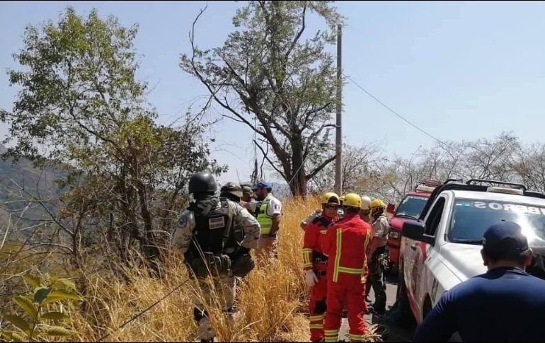 El sábado pasado, el cuerpo del ex alcalde fue localizado al fondo de un barranco del kilómetro 169 de la Carretera Casimiro Castillo-Autlán de Navarro. ESPECIAL