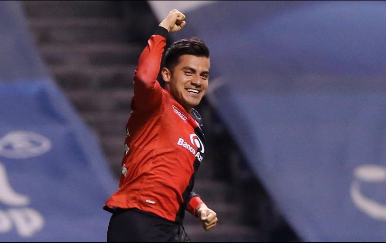 Rocha ha sido titular indiscutible del equipo desde el arranque del Torneo Guard1anes 2021, ya marcó dos goles en los últimos tres encuentros. IMAGO7