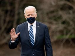 En las últimas semanas, Joe Biden había sido criticado por tardar en dar su primera rueda de prensa. EFE/EPA/E. Scott