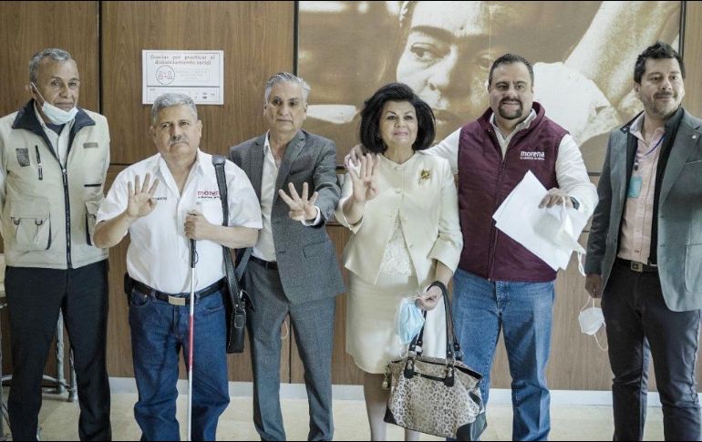 Los morenistas hicieron un llamado a la unidad de los militantes y a trabajar para conformar una estructura fuerte. ESPECIAL