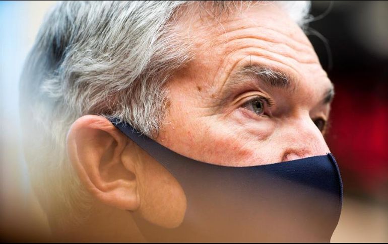 El presidente de la Fed, Jerome Powell. El organismo divulgó este miércoles sus proyecciones económicas para Estados Unidos. EFE/ARCHIVO